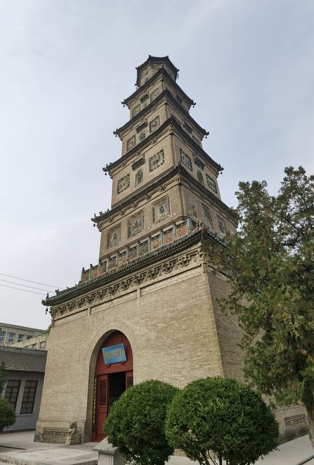 2024臨汾遊之臨汾鐵佛寺及平陽鼓樓。
