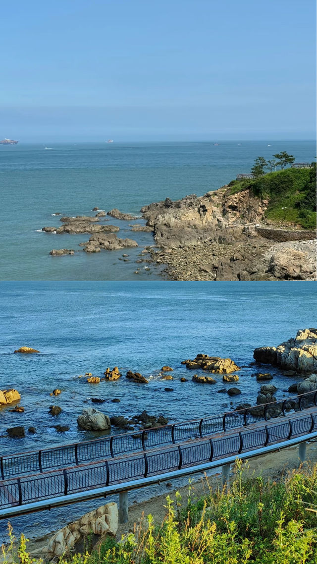 在青島黃島無人沙灘，我可以喺度躺成日