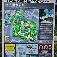 我來啦@澳門大炮臺公園
