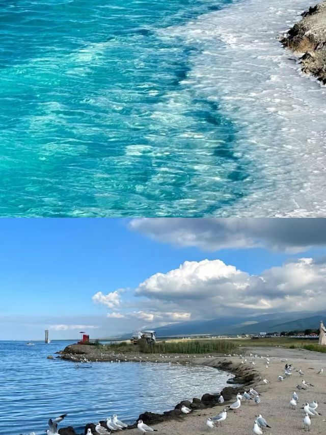 被青海湖嘅藍，徹底美到暈眩
