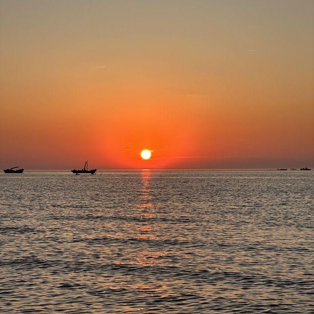 威海必追！日落灣絕美日落攻略🌅