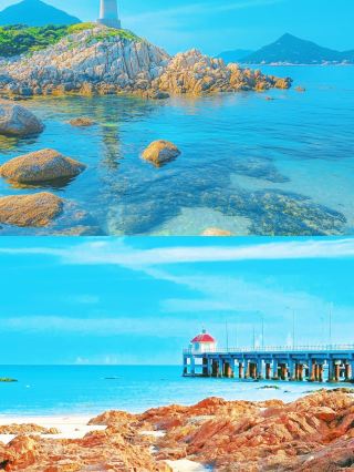 "Qionghai is divided into three parts: watching the tides in Boao, surviving on Qingbuliang (a local dessert), and lying on the beach like a dried salted fish~"