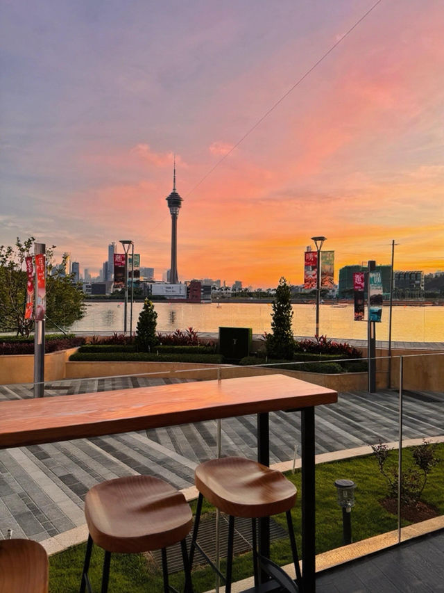打卡澳門半島最美落日酒店！今次住的YOHO金銀島名勝世界酒店真的驚喜滿分～360度環繞澳門半島景觀，視野超級開闊！