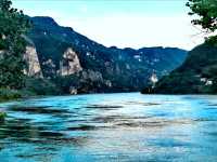 三峽酒店躺著看江景