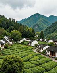 龍井村-茶鄉第一村|梯田茶園錯落有致，群山環抱間茶香彌漫
