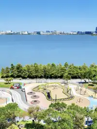 在上海12萬㎡的無動力樂園，79種遊樂設施