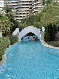 親子水樂園撒歡指南3.3萬㎡溫泉水樂園,泡私湯玩高空泳池