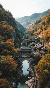 11月的江西望仙谷，四天三晚住進懸崖上仙俠世界！