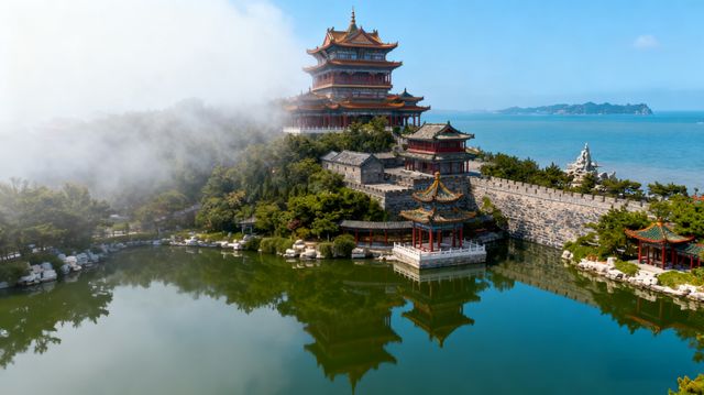 神話照進現實的海上仙山