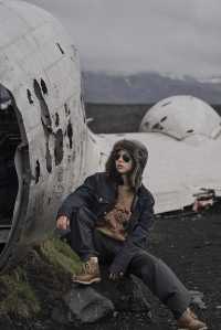 冰島飛機殘骸|陰雨天秒出末世大片