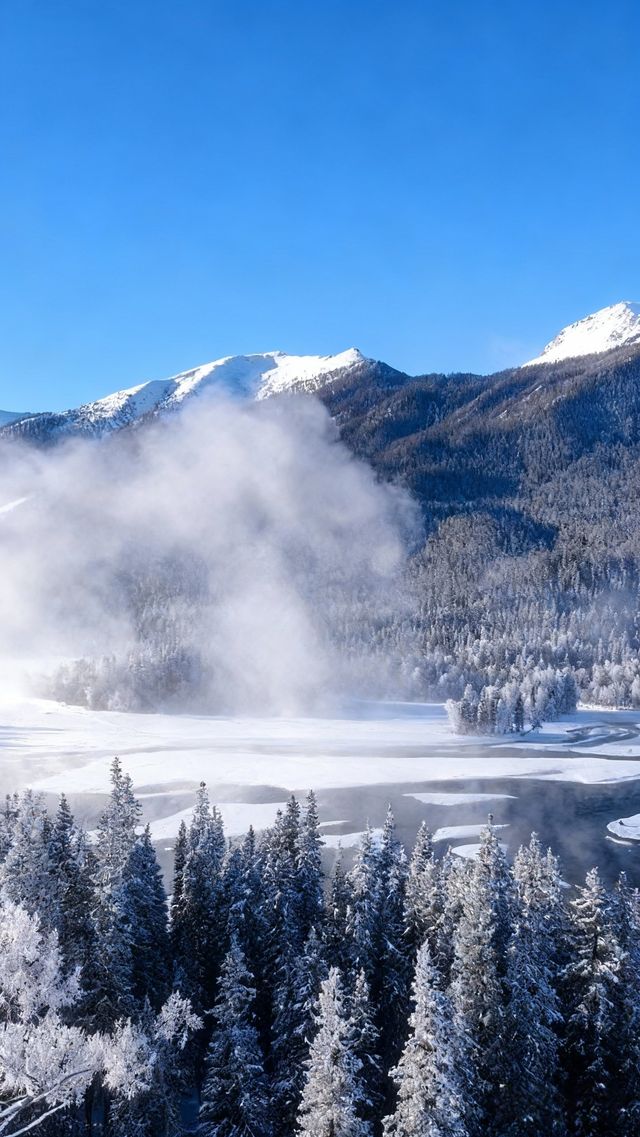 我想～沒人能拒絕冬天的阿勒泰吧！！