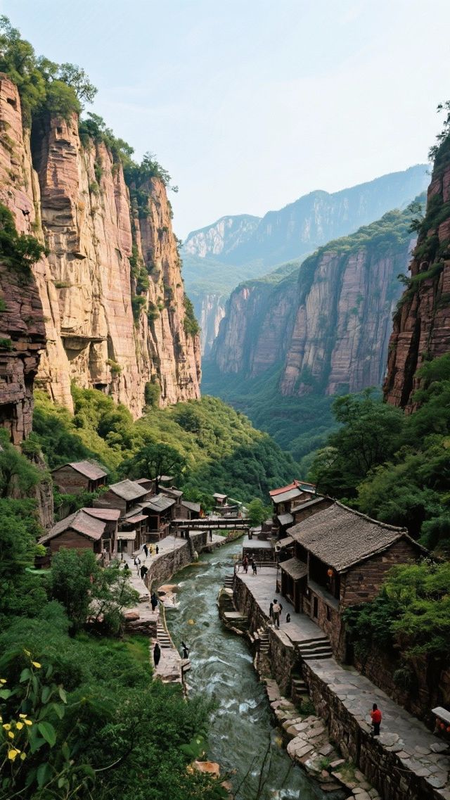 探秘郭亮村l絕壁上的奇蹟之旅