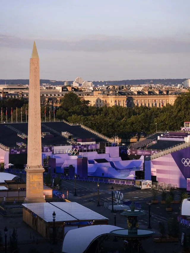 完美！巴黎協和廣場：城市運動融入自然風景！