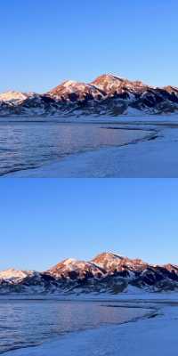 說真的!冬天的賽里木湖才是極致浪漫