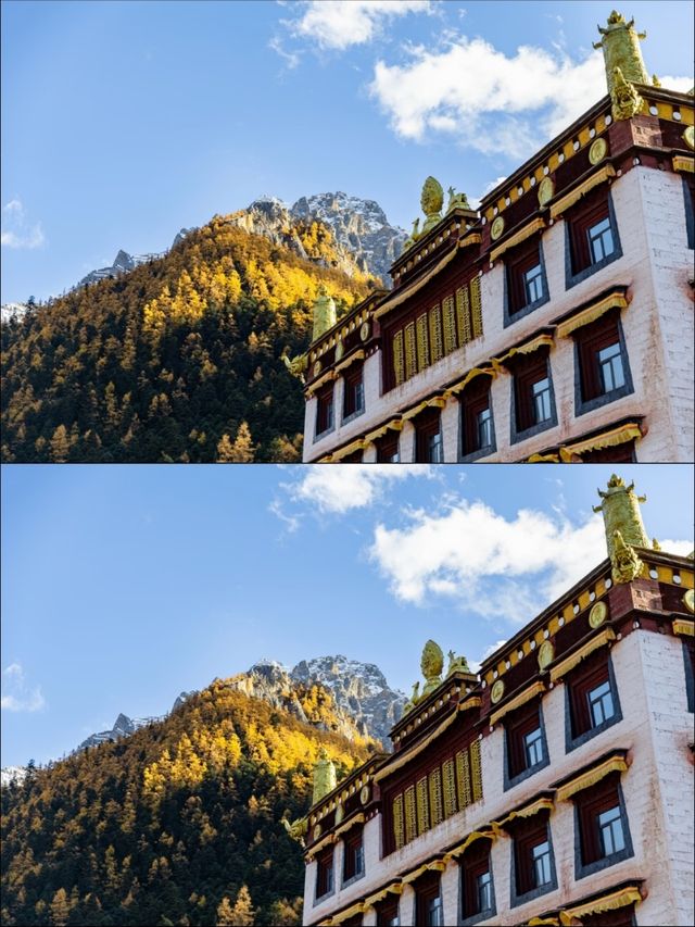 稻城亞丁|沖古寺和神秘的經幡森林 稻城亞丁|沖古寺和神秘的經幡森林