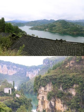 黔東北の曲がりくねった山道で最も美しい風景は道中にある