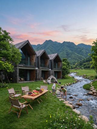 Must-stay for May Day! Dayi Forest Stream Trekking Villas: The Ultimate Team Building Experience