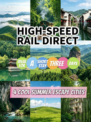 Rapid cooling! 4 summer retreats directly accessible by high-speed rail! A lazy person's guide!