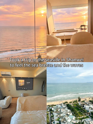 Soaking in the window-side pool while watching the waves is a gentle little surprise at Jinmachi Bay.
