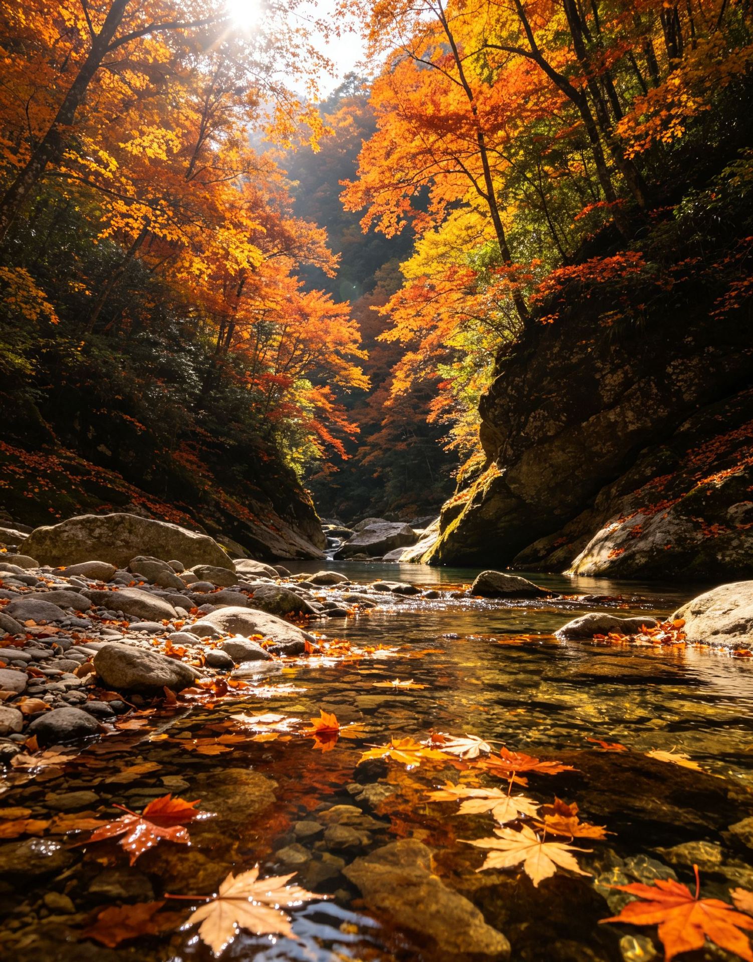 Golden Autumn Through the Lens: Wandering the Secret Colorful Forests of Guangwu Mountain