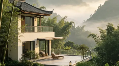 칭위안 잉더 산속에 숨겨진 힐링 숙소, 추석 및 국경절 휴가 추천 — traveler post in 잉더