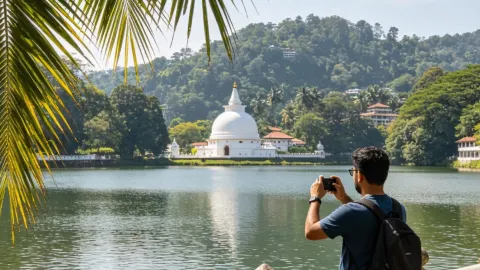 The most relaxing lake view in Sri Lanka — traveler post in Kandy