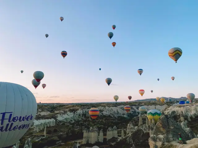 【Turkey】カッパドキアで気球を