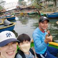 Cam Thanh Coconut Village - basket boat riding