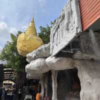 พระพิฆเนศปางนอนเสวยสุข ที่ วัดสมาน ฉะเชิงเทรา