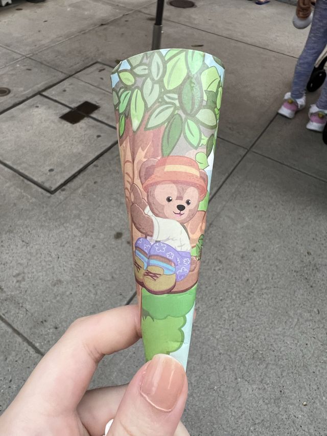 迪士尼樂園春日祭新口味雪糕🧡💚🍦🧊