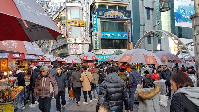 Night Market at BIFF Square, Busan