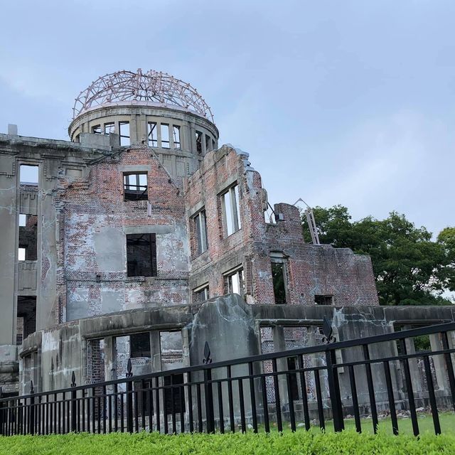 廣島原爆圓頂館🥹見證世界最大歷史之一‼️現場震撼感爆棚