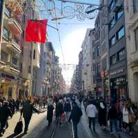 The Bustling Taksim Square In Istanbul
