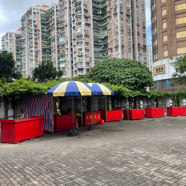 Four Faced Buddhist Temple Taipa Macao 