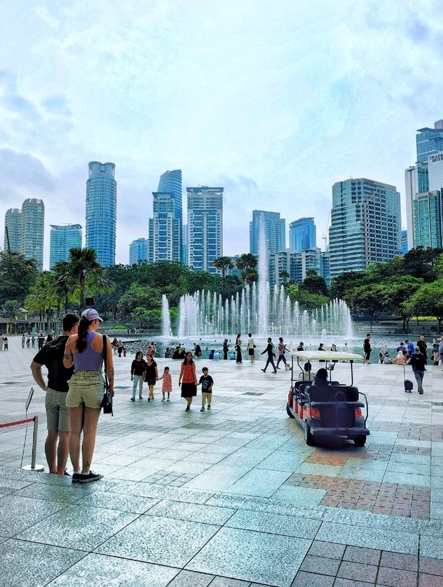 KLCC Park's night and day!