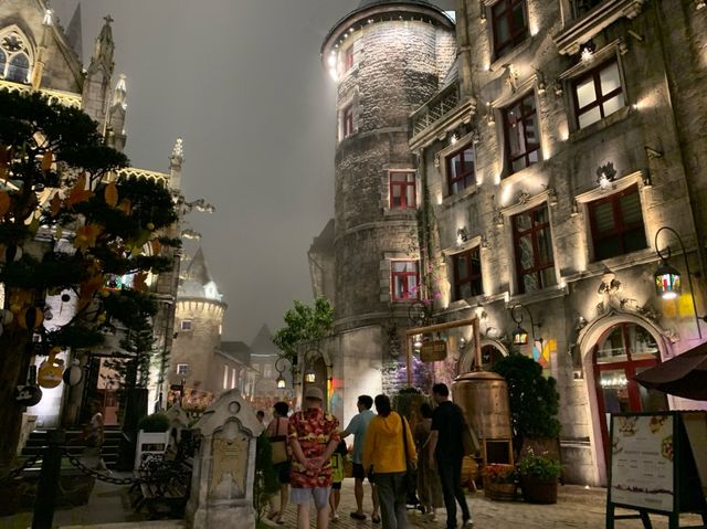 Night Walk At Ba Na Hills 