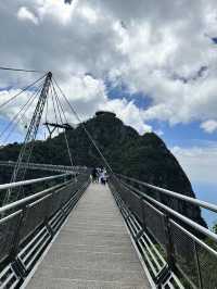 Crossing the sky at Langkawi