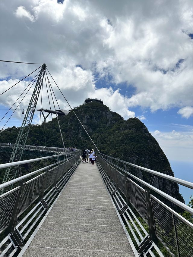 Crossing the sky at Langkawi