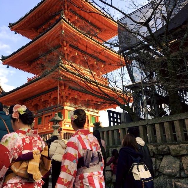 京都超和風穿越感⛩