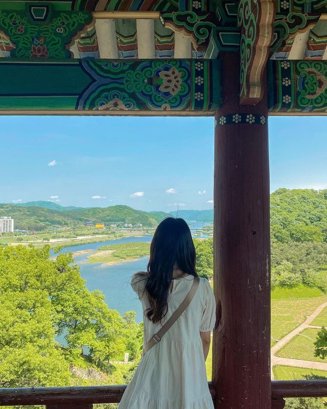금강뷰 1열 관람가능한 공주 공산성