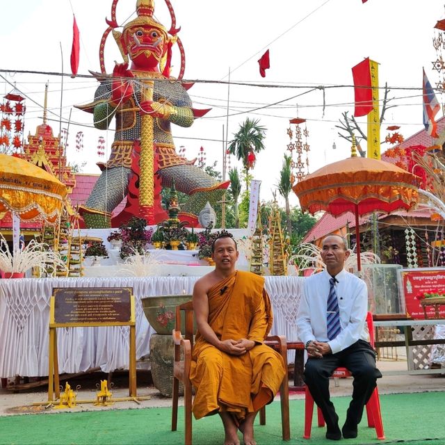 ท้าวเวสสุวรรณปางประทานพรใหญ่สุดในประเทศ จ.อุดรธานี