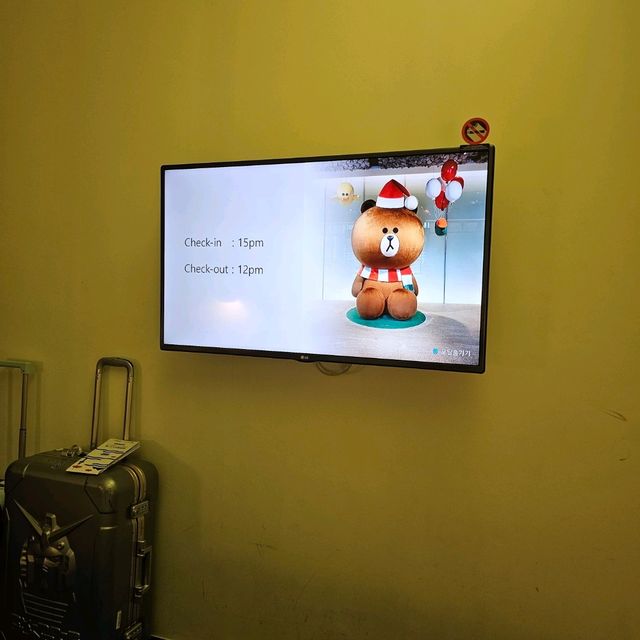 近明洞性價比高的line friends酒店🐻👍