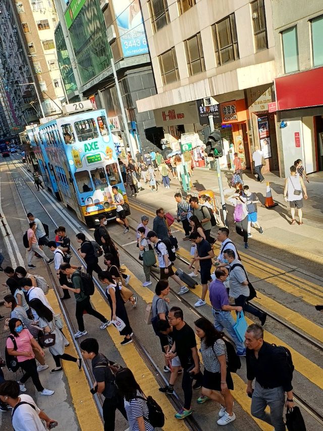 下班後最美夕照！中環~ 灣仔，浪漫電車遊！
