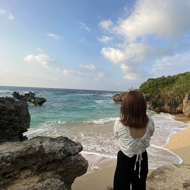 沖縄:古宇利島˗ˏˋ ハートロック ˎˊ˗