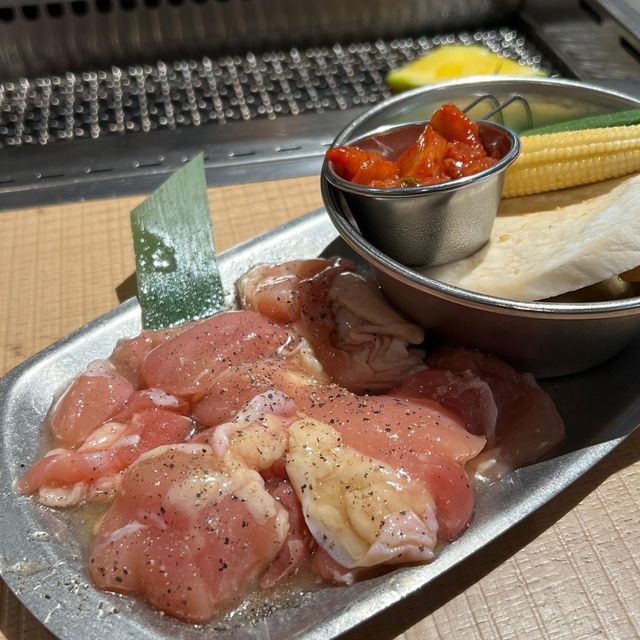 日式燒肉露營風！K11 Art Mall 火土燒肉｜玩味感十足．必食月見醬燒飯團🍚