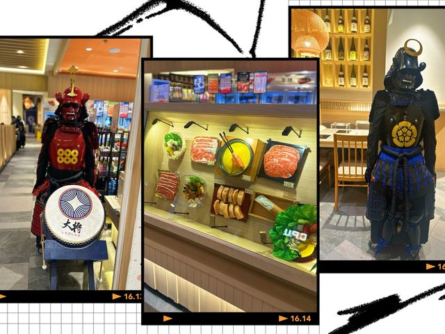 大將👺日本武士風餐廳竟然有大閘蟹放題