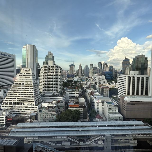 Sleeping among the clouds in Bangkok! ☁️