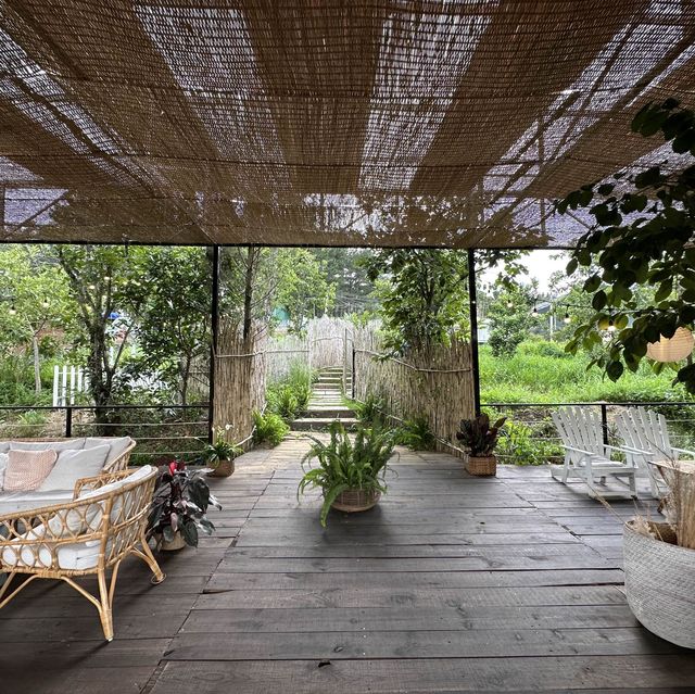 Hidden cafe in the hills of Dalat