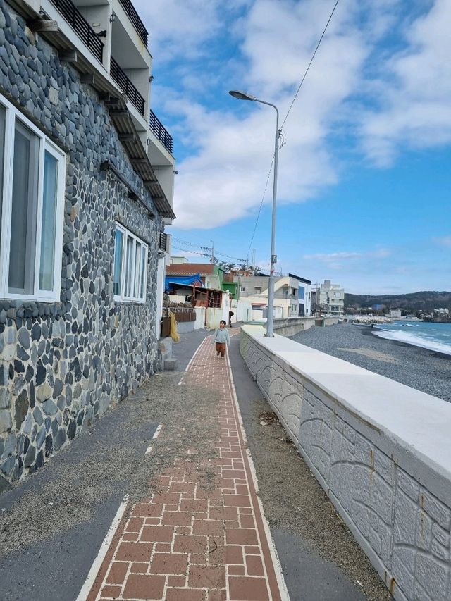 울산 '주전몽돌해변'