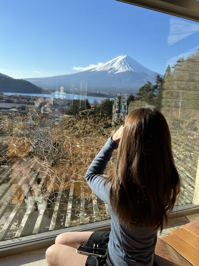 🗻河口湖賞富士山CP值爆燈溫泉酒店♨️